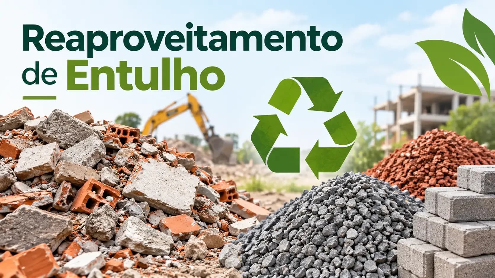 Reaproveitamento de Entulho: Lucro e Economia Prática na Obra