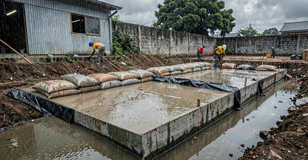 Cura do Concreto: Tempo, Temperatura e Umidade em Obra