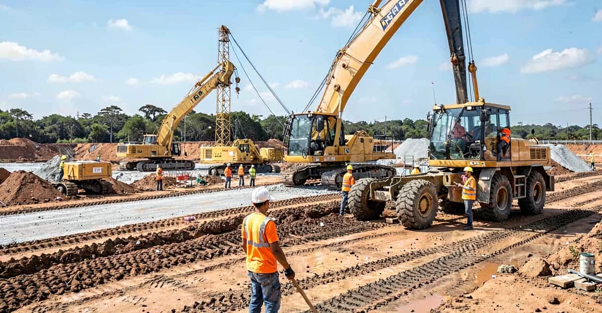 Infraestrutura impulsiona empregos na construção civil em 2026