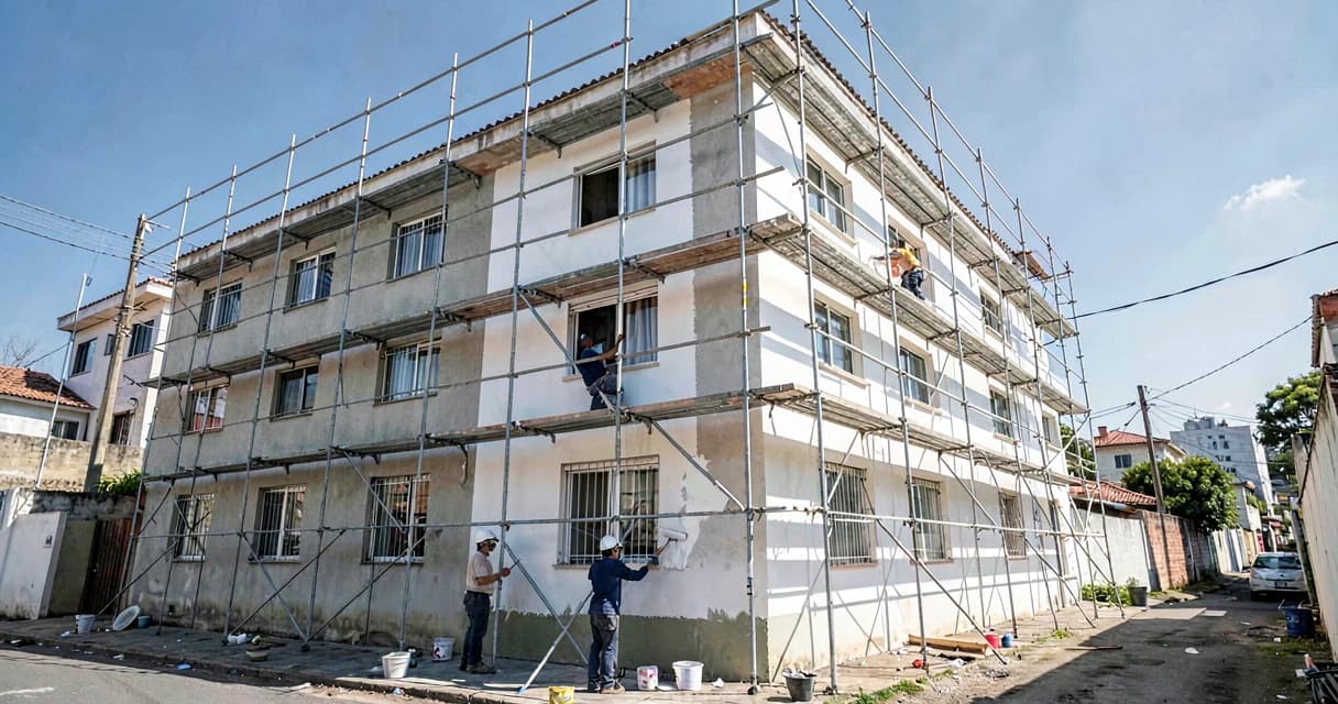 melhor tinta exterior fachada: Por que a tinta de fachada falha antes da hora