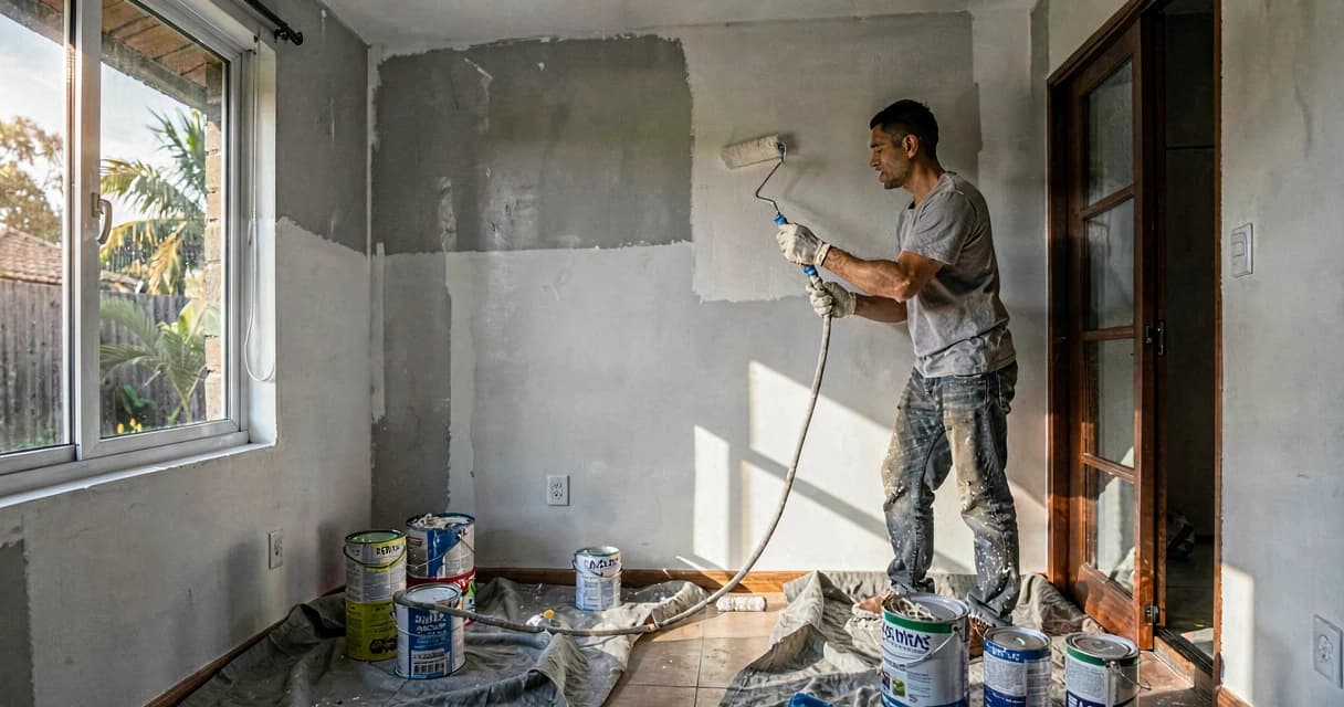 melhor tinta reforma casa 2026: As três famílias que dominam o mercado em 2026