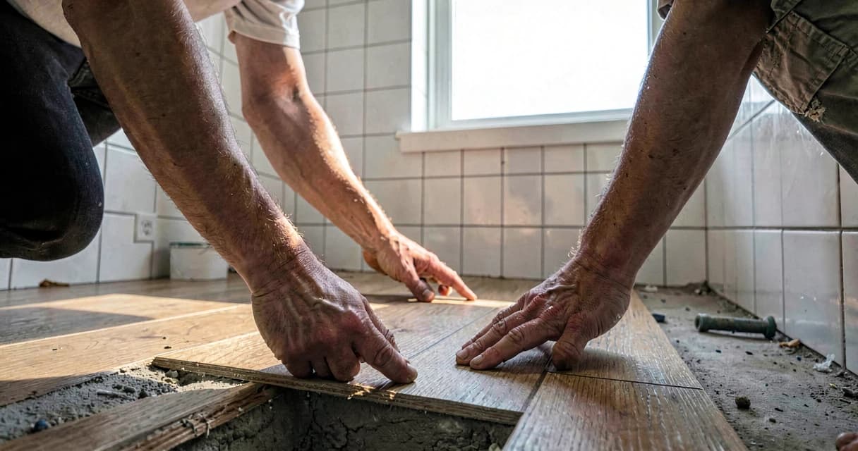 piso vinílico: Por que o laminado estufa e o vinílico não