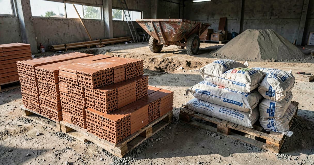 preço material construção 2026: Por que a telha fica cara primeiro