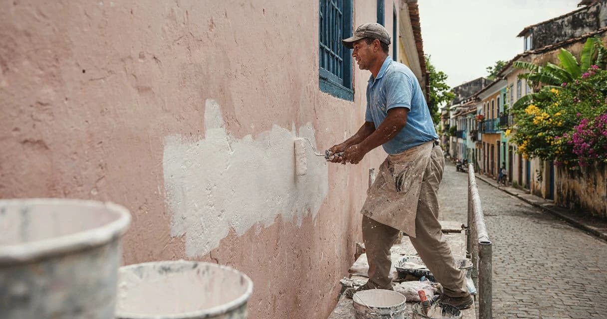 Quanto Custa a Mão de Obra de Pintura de Fachada por m² em 2026