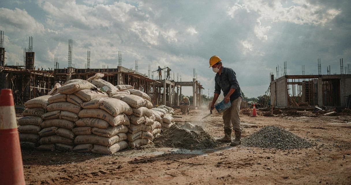 traço 1:2:3 concreto: O traço 1:2:3 e quantos sacos de cimento no m³