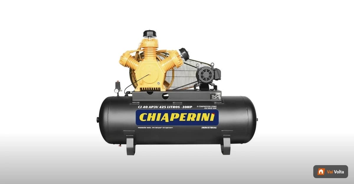 Chiaperini Compressor 425L 10HP — Análise Técnica e Prática
